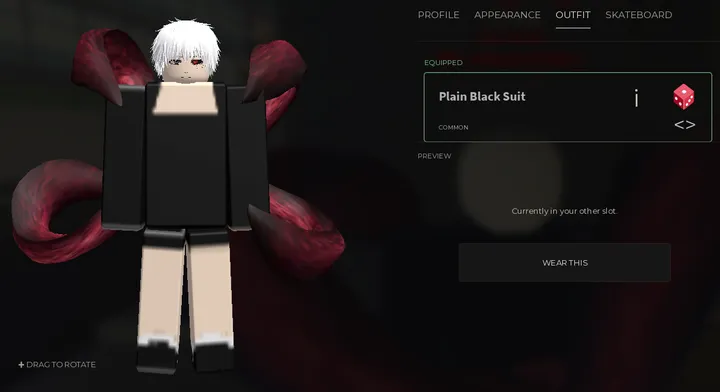 Plain Black Suit · Common