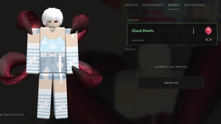 Cloud Shorts · Uncommon