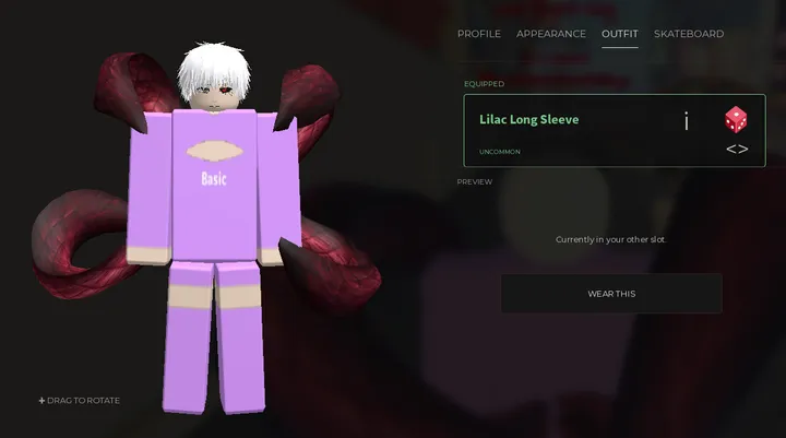 Lilac Long Sleeve · Uncommon