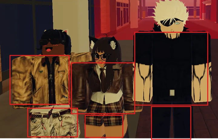 Clothing preview · Unspecified